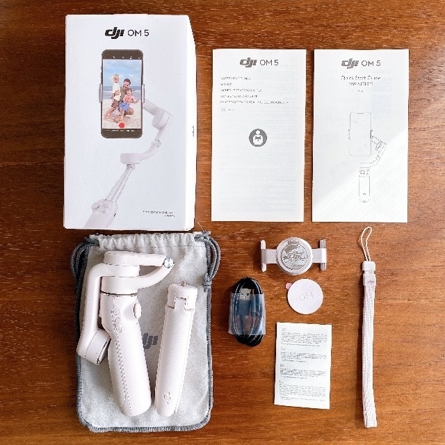 DJI OM 5 スマホスタビライザー サンセットホワイト 【公式通販】