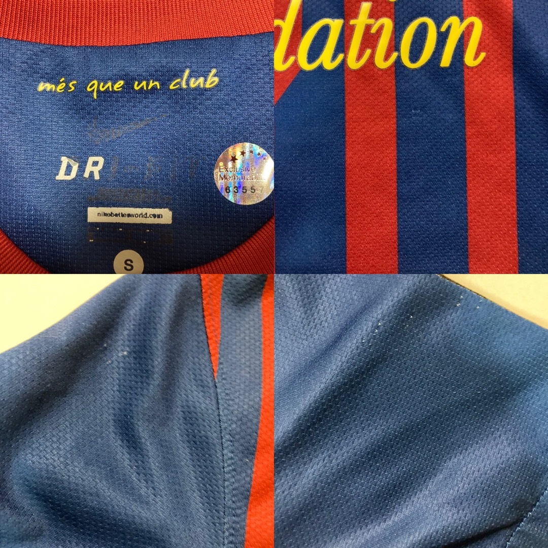 ジェラール・ピケ直筆サイン入り】FCバルセロナユニフォーム