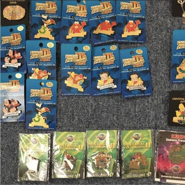 USJ ユニバーサルジャパン ピンバッジ 限定品 非売品含む48個 未使用