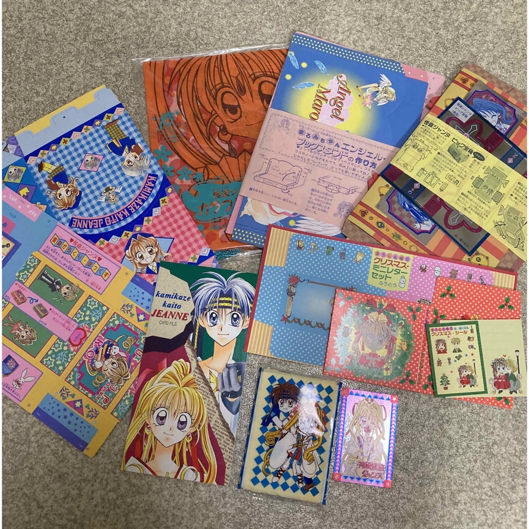 種村有菜 りぼん 神風怪盗ジャンヌ 付録 レターセット ティッシュ