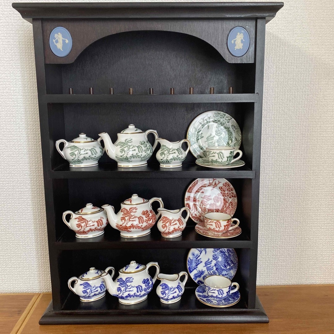 コールポート ブルー ウィロー ミニチュア コーヒーセット 【公式通販】