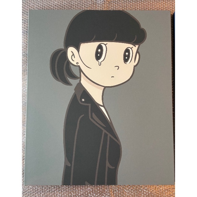 ハシヅメユウヤ 橋爪悠也 キャンバス ジークレー 真作 kyne 現代アート