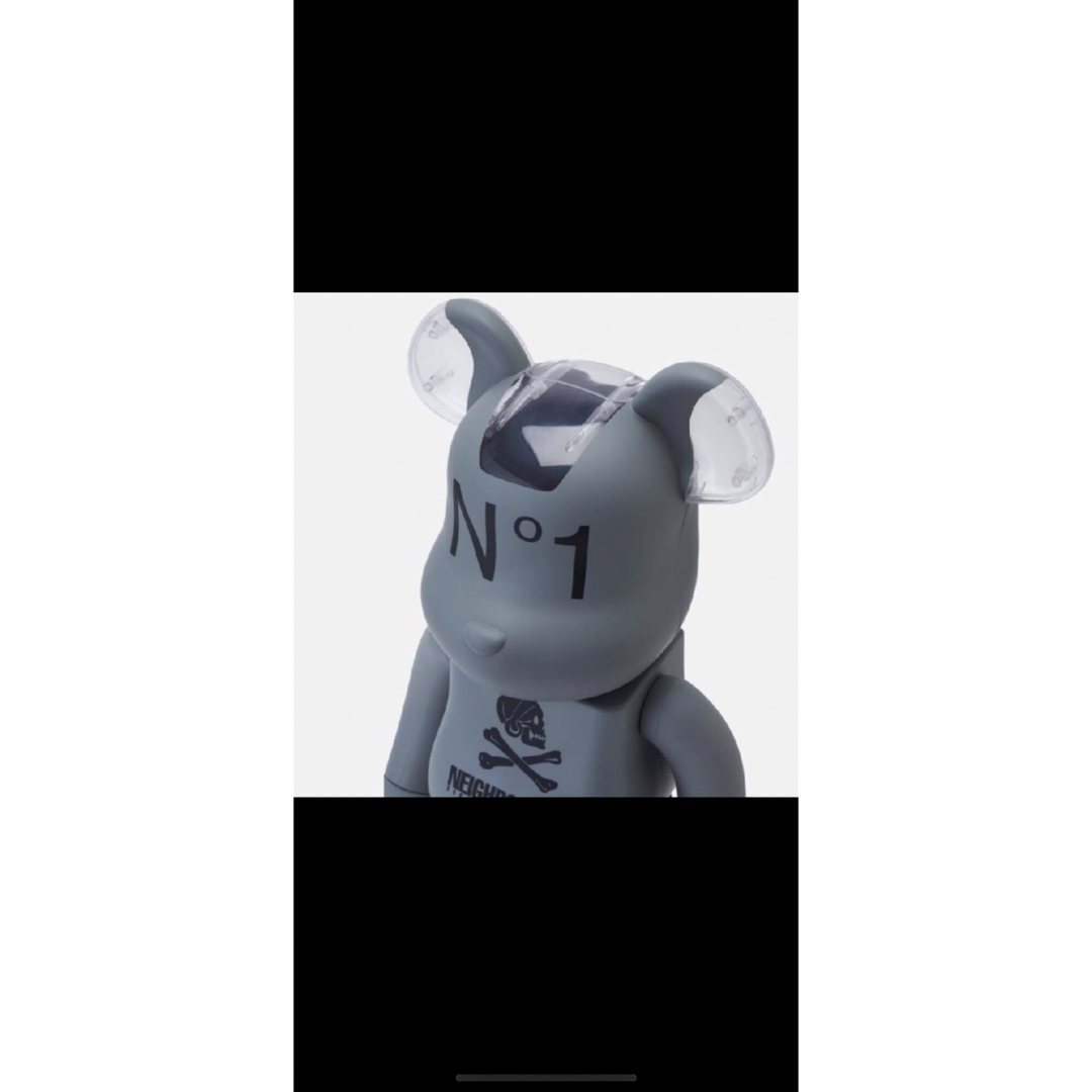 BE@RBRICK - ベアブリック neighborhood グレー 1000%の通販 by