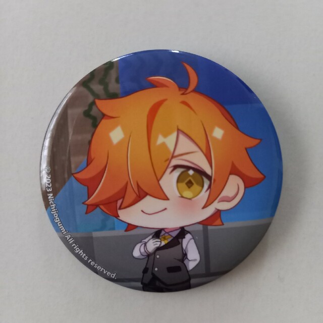 日常組 ZOZOTOWN くじ トレカ 日常展 缶バッジ ぺいんと 2枚目あり