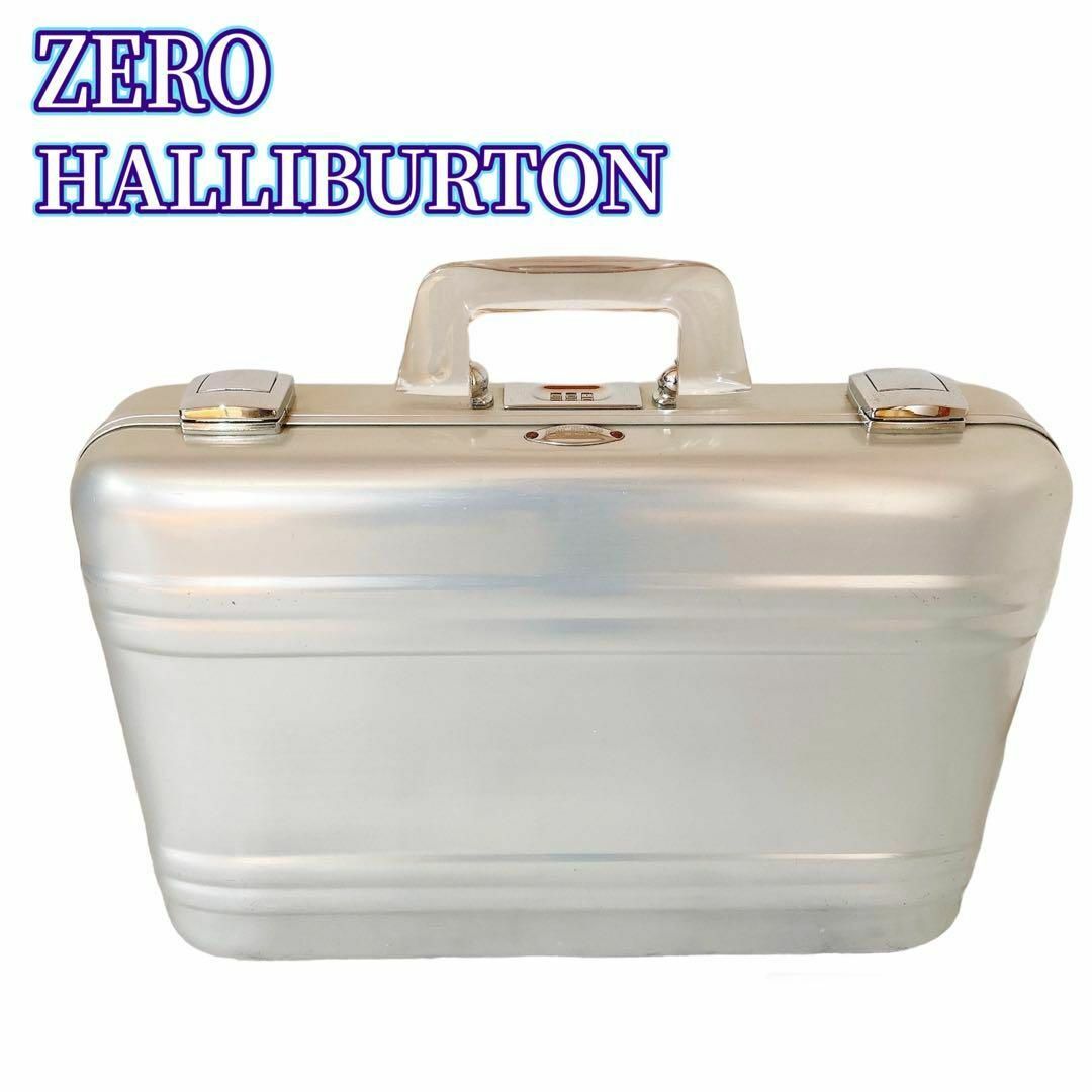 割引 【値下げ】ZERO HALLIBURTON シルバー/クリアハンドル 良品】ZERO