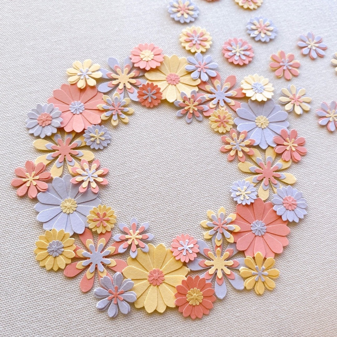 アルバム飾り クラフトパンチ アルファベット オーダー受付中