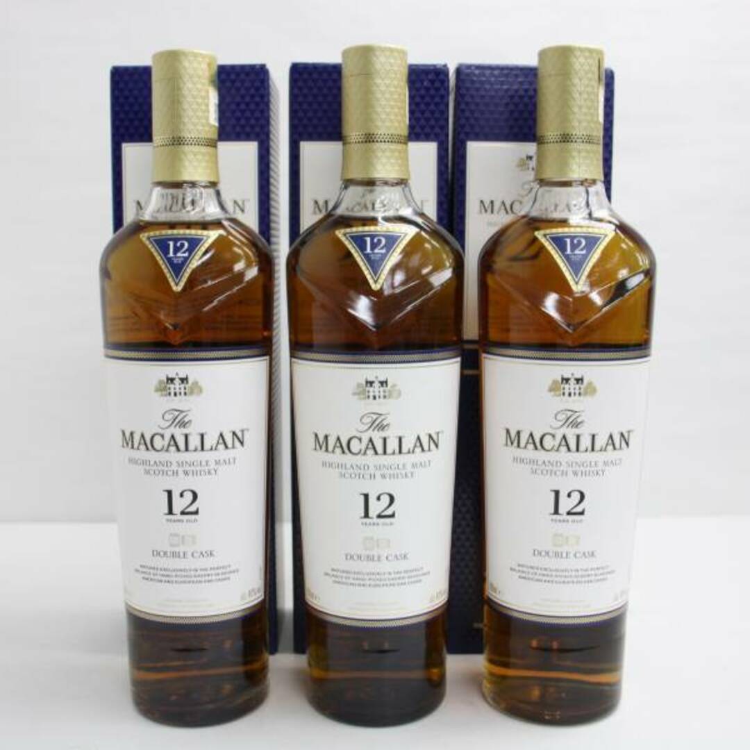 マッカラン12年ダブルカスク 3本セット