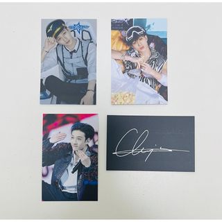 stray kids チャンビン サイン色紙 straykids オリジナル ラベル缶