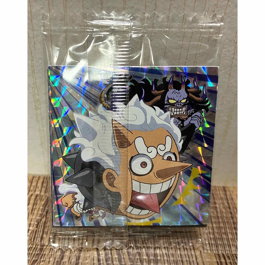 ワンピースウエハースシール log6 金ニカ コンプ ワンピースウエハース