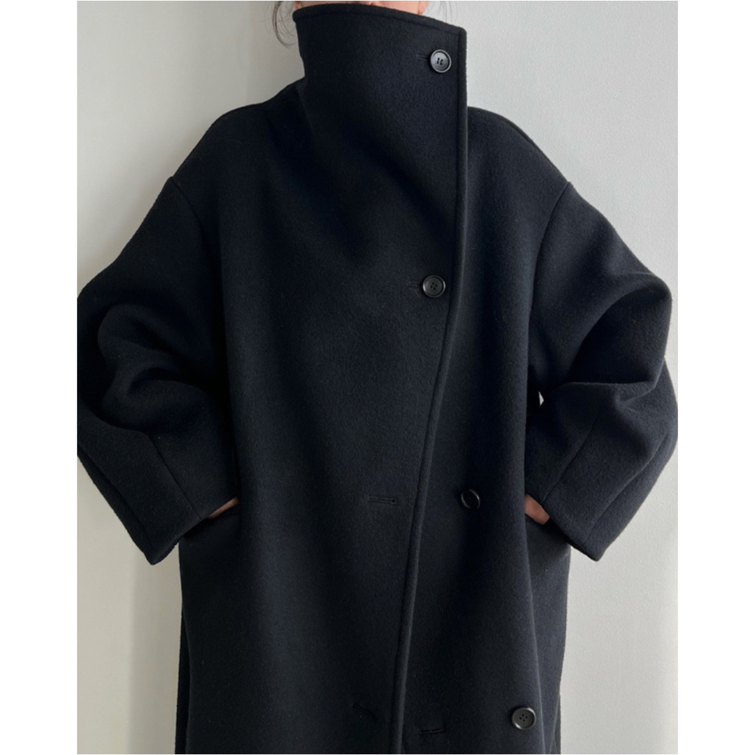 CLANE / クラネ UP NECK OVER DOUBLE COAT