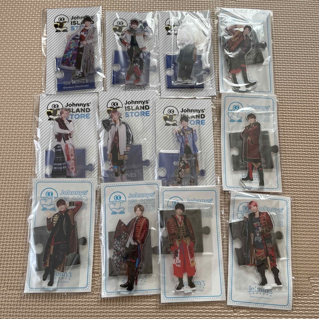 SixTONES アクリルスタンド 第1弾 6個セット SixTONES アクスタ