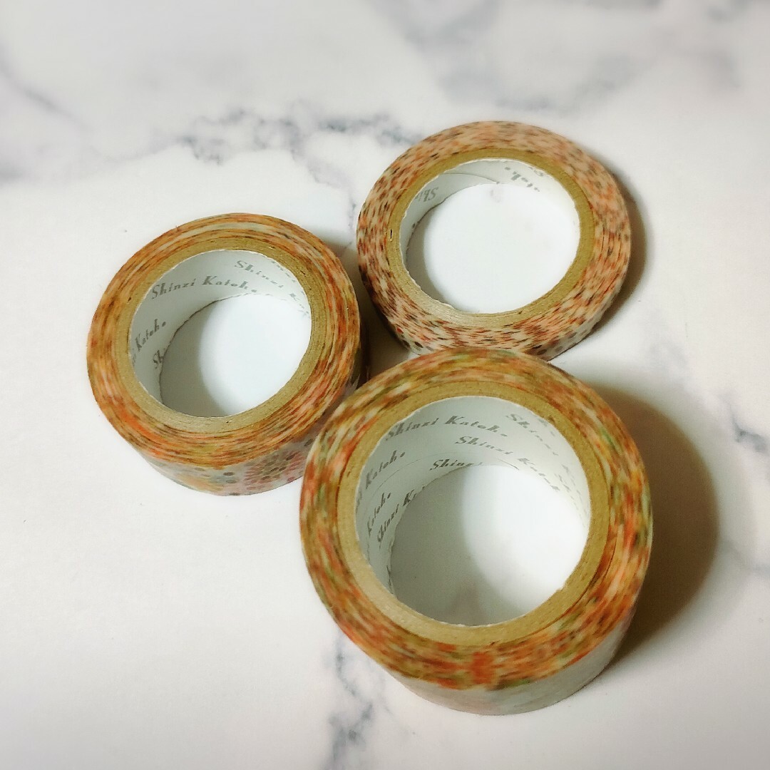 カトウシンジ マスキングテープ 廃盤 マステ