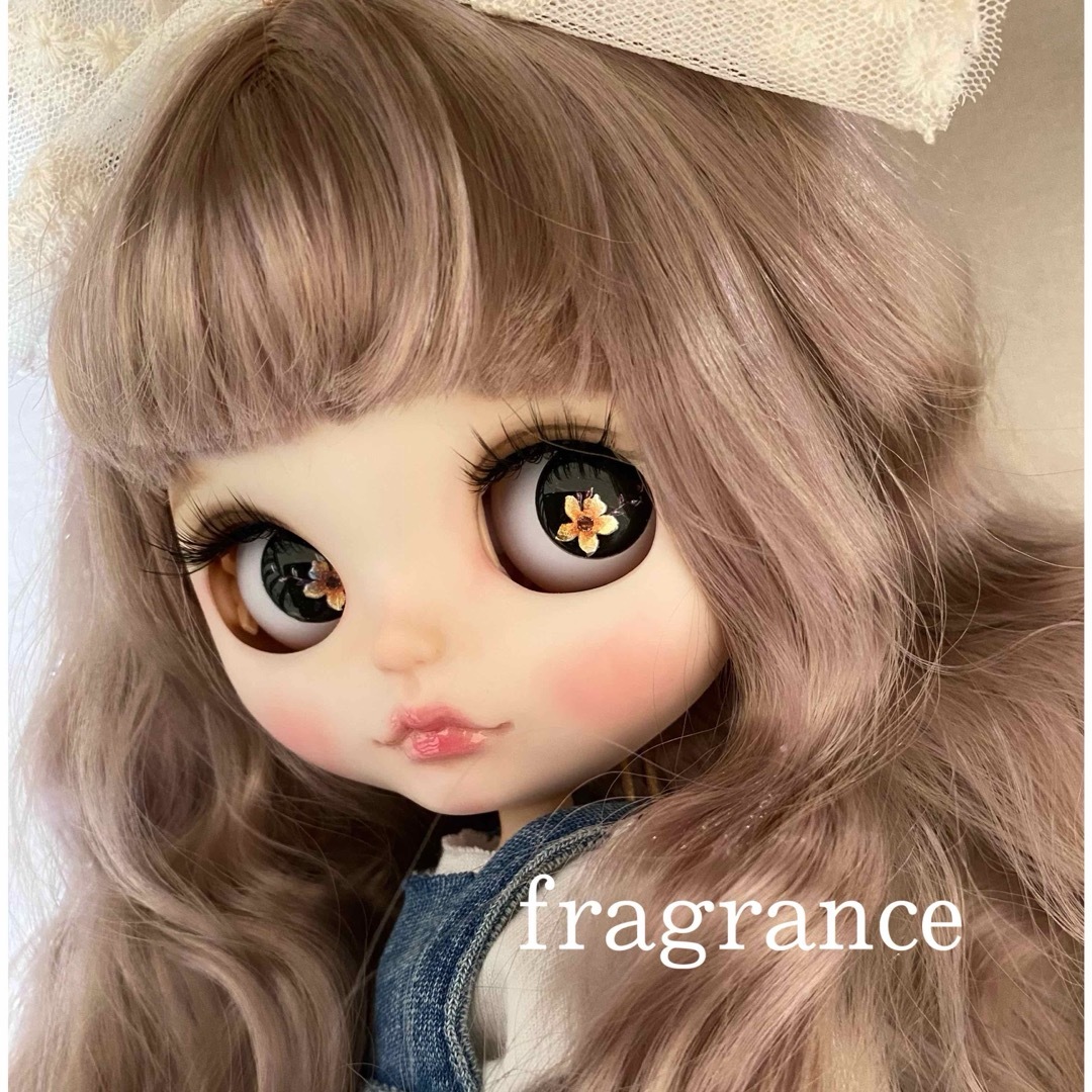 アイシードール カスタム ブライス 白肌 icydoll ウェーブ 薄茶mix 注文