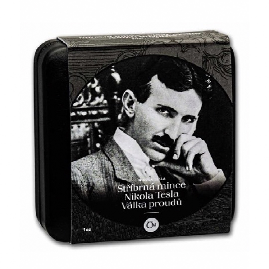 2023年テスラ銀貨プルーフver 宇宙の秘密1オンス1枚