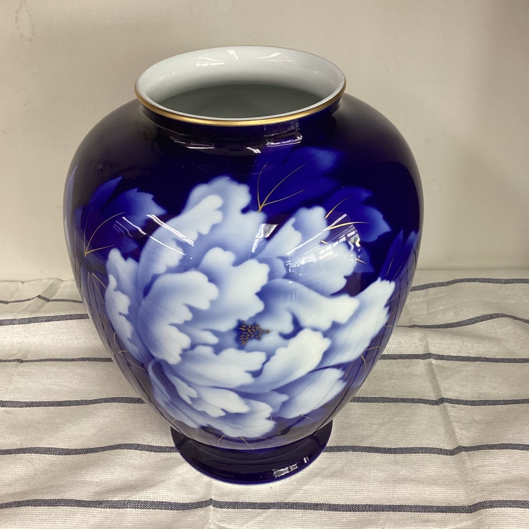 1954 深川製磁 枇杷文 花瓶 時代物 【公式通販】