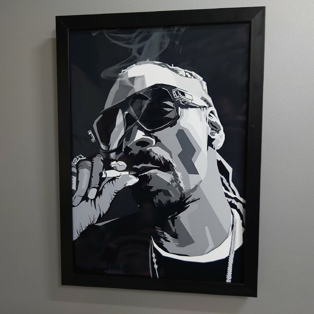 No.P222 A4 スヌープドッグ ポスター 写真 アート ヒップホップの通販