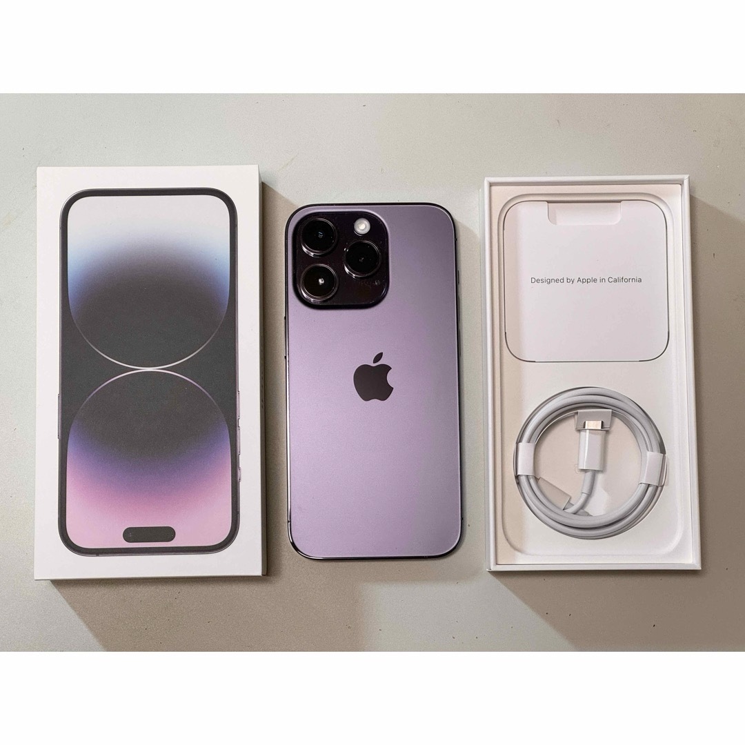 iPhone14ProMax ディープパープル 256GB Amazon.com: Apple iPhone 14
