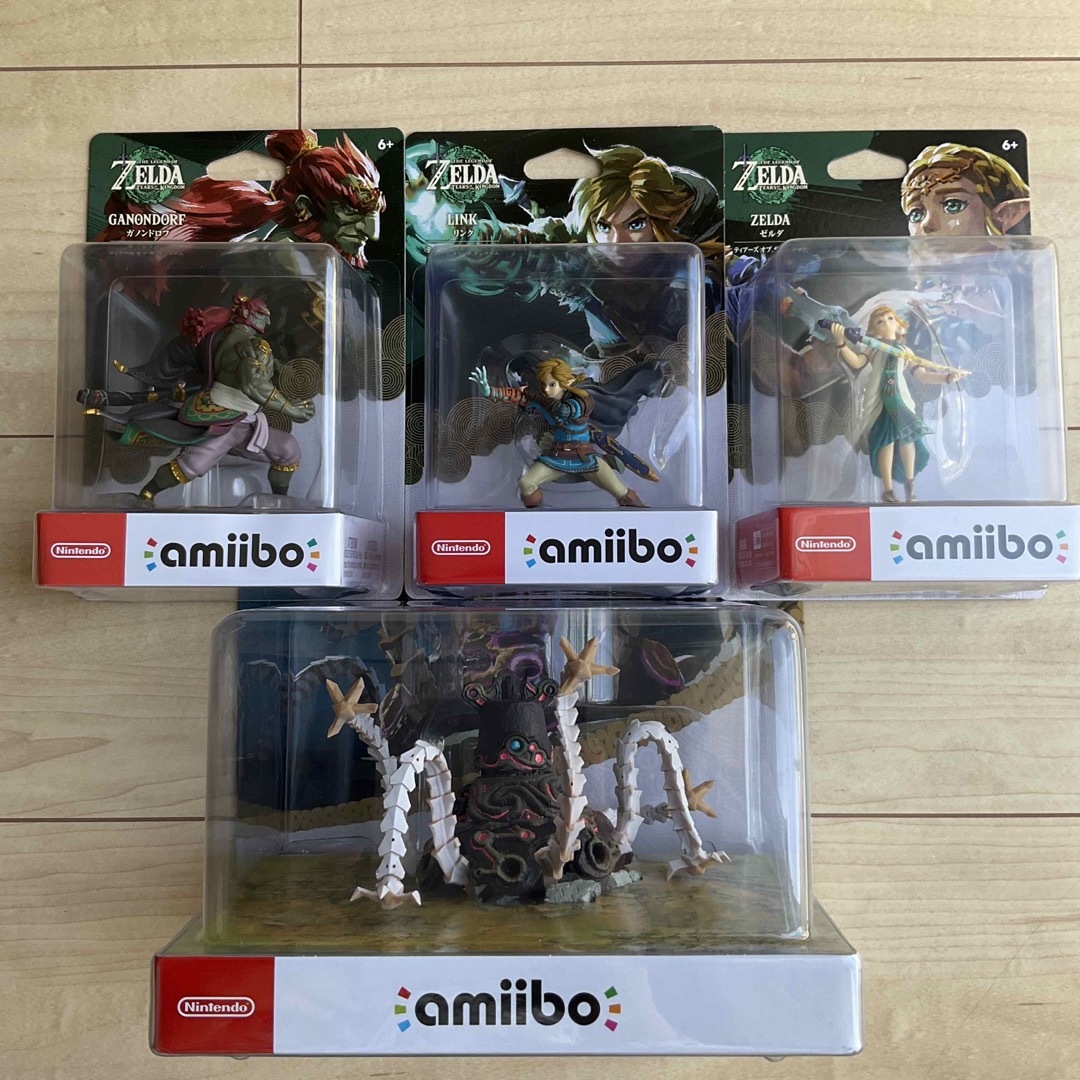 amiiboガーディアンとゼルダ2個セット amiiboガーディアンとゼルダ2個