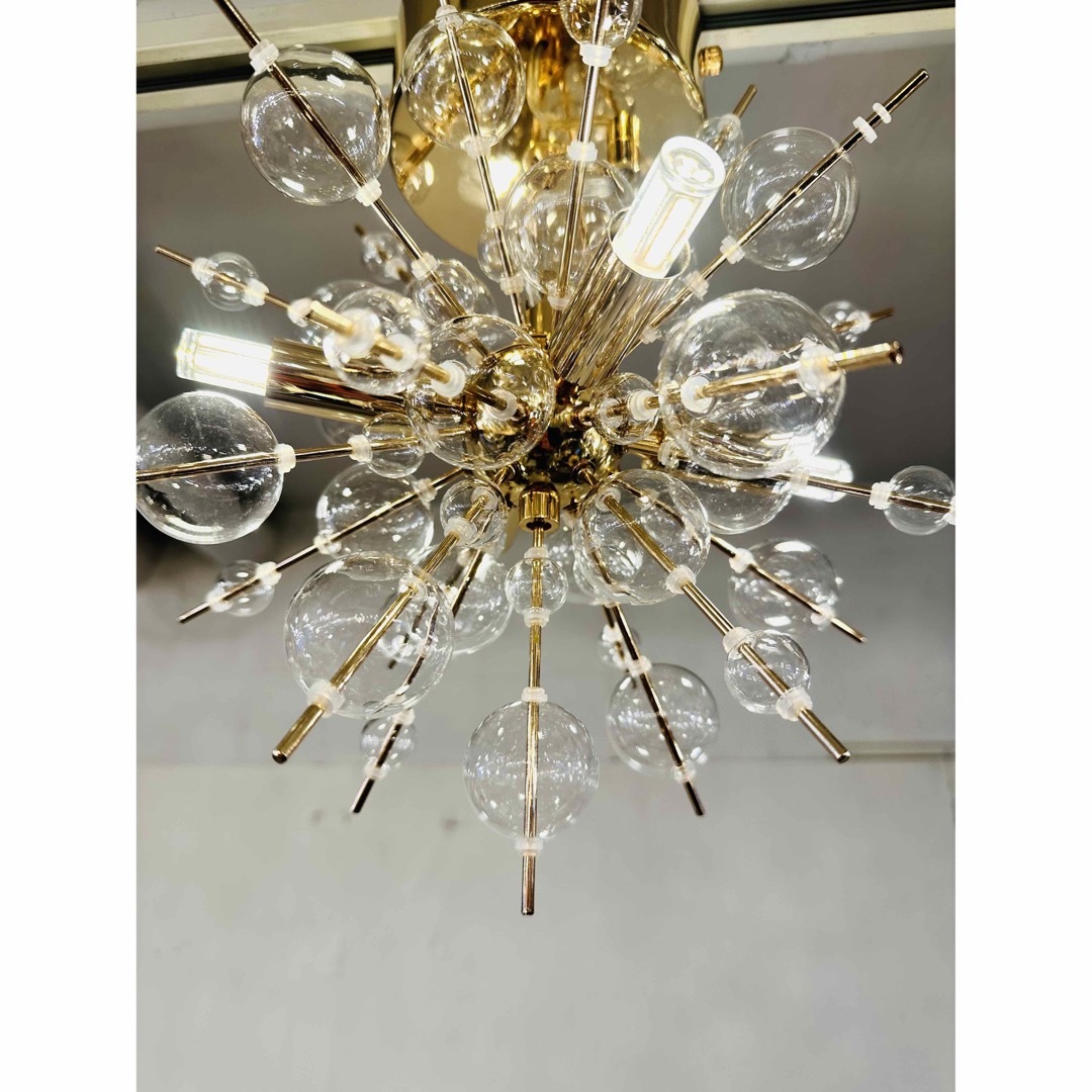 本物 バブルシャンデリアミニ 30センチ バブルシャンデリアミニ30センチ