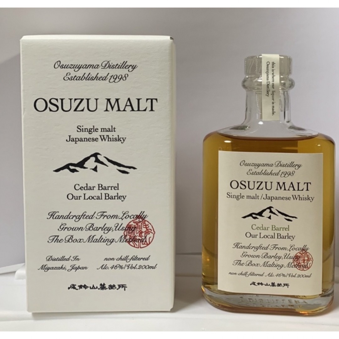 OSUZU MALT Cedar Barrel 尾鈴モルト200ml