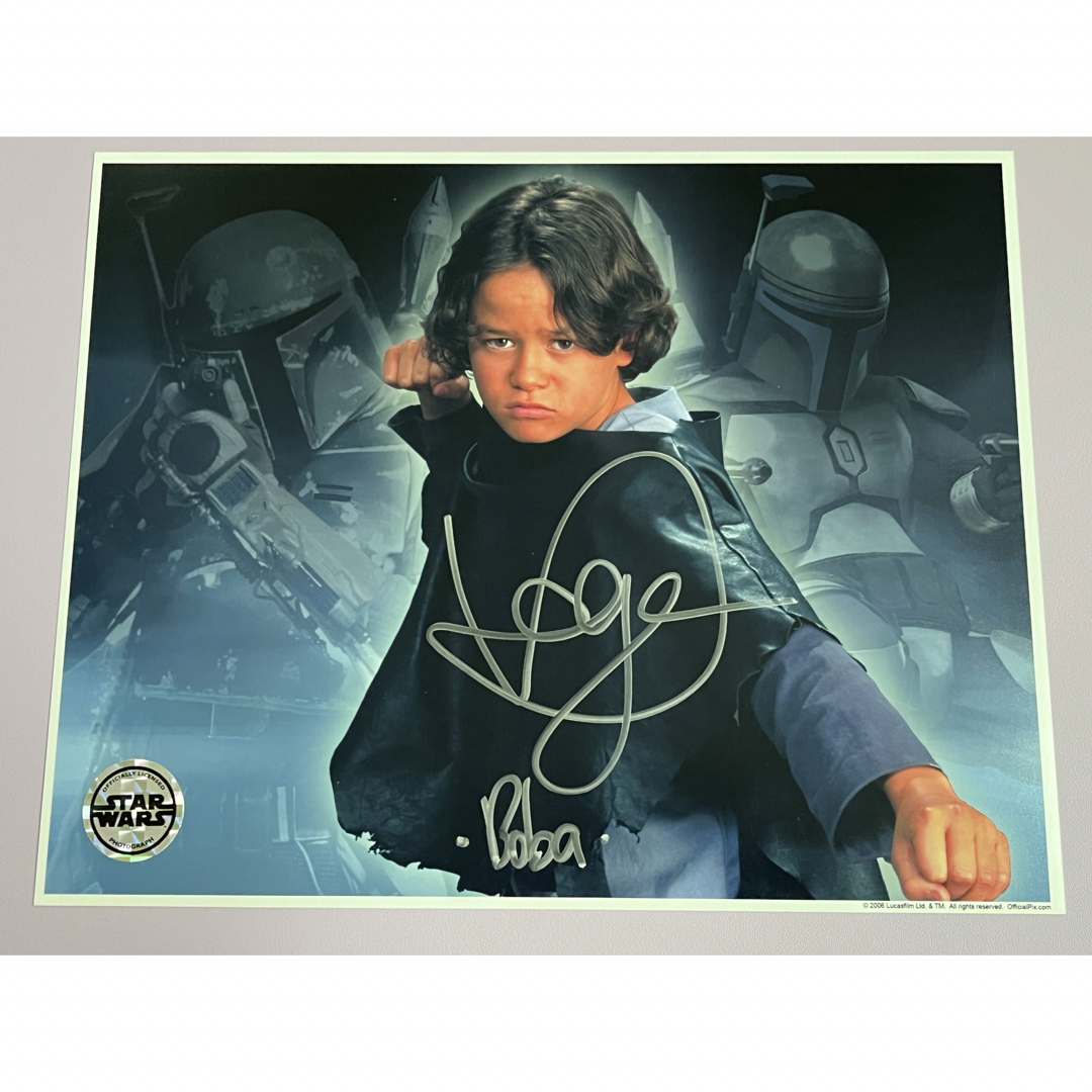 スターウォーズ 直筆サイン 2名 レイア姫 ハンソロ 【公式通販】