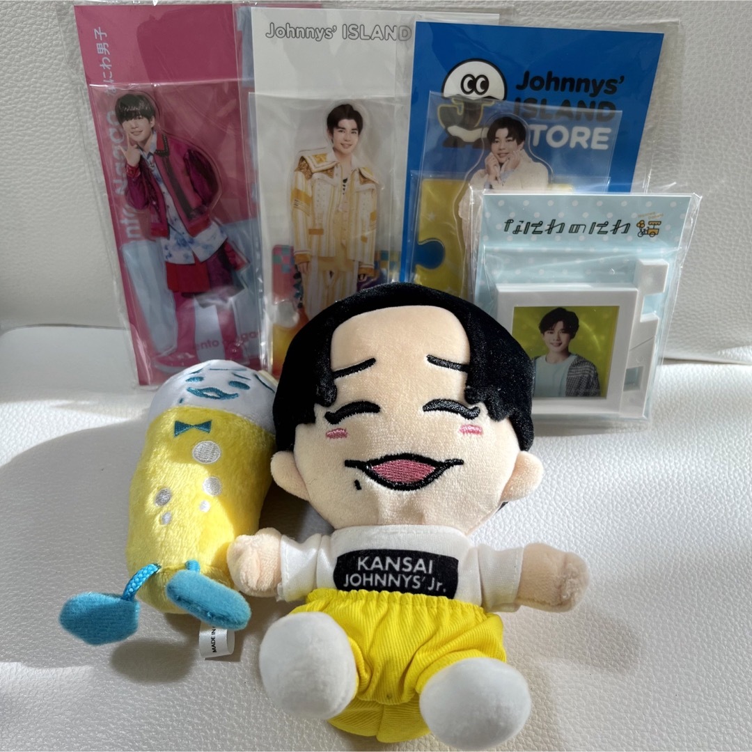 なにわ男子 長尾謙杜 まとめ売り ぬい、アクスタ、うちわ、ハンガー