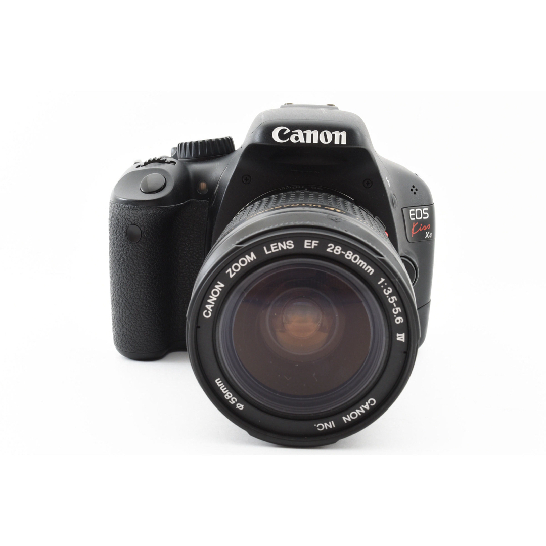 Canon EOS kiss X4標準レンズセットCanon EF 28-80㎜