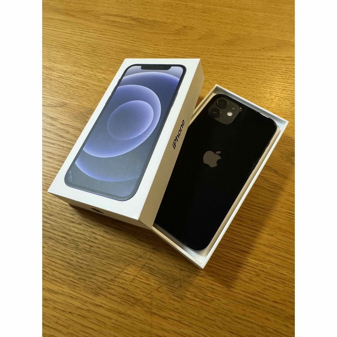 iPhone 12 ブラック 128 GB SIMフリー iPhone 12 128GB ブラック SIM