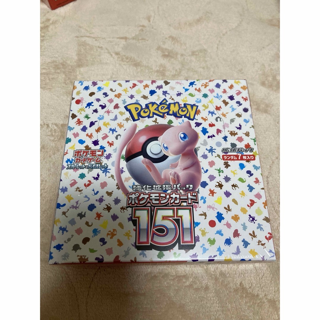 2BOX ポケモンカード 151 BOX シュリンク付き未開封 ②
