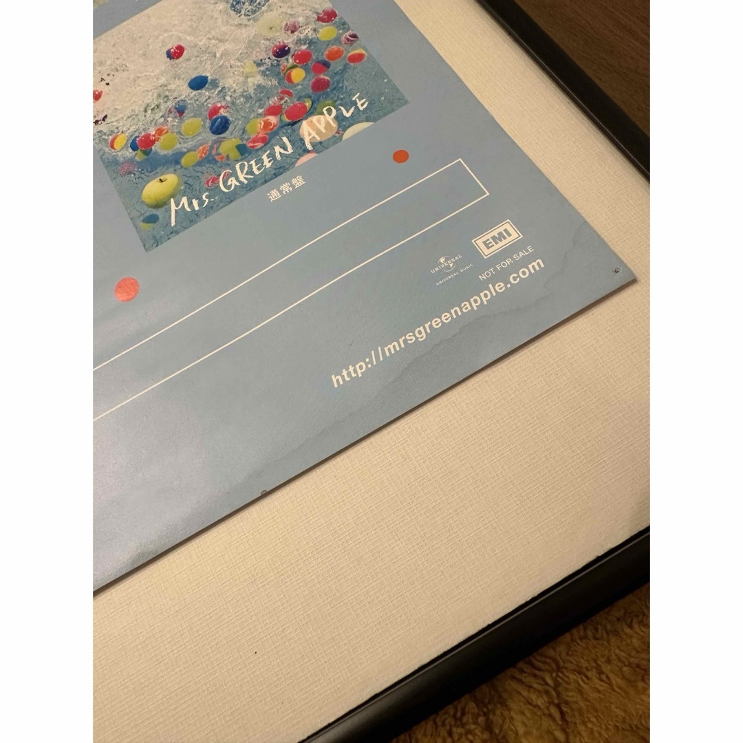 Mrs.greenapple 直筆サイン入り サママフェスティバル 希少ポスターの