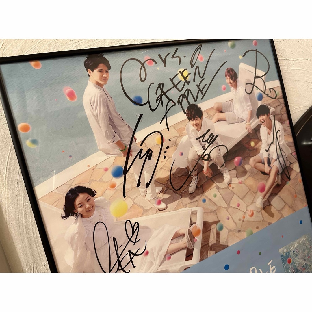 ミセス サイン入りポスター Mrs.greenapple 直筆サイン入り サママ