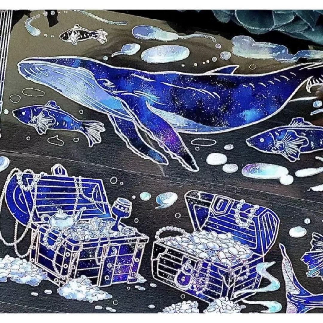 ♡海外マステ♡ 一木一横 さん 失落之境（镭射銀）の通販 by マステ