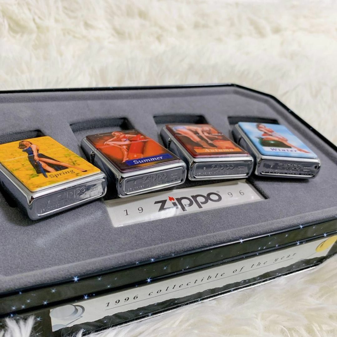 ZIPPO - 未使用品 PINUP girls ヴィンテージZIPPO 4本 オイルライター