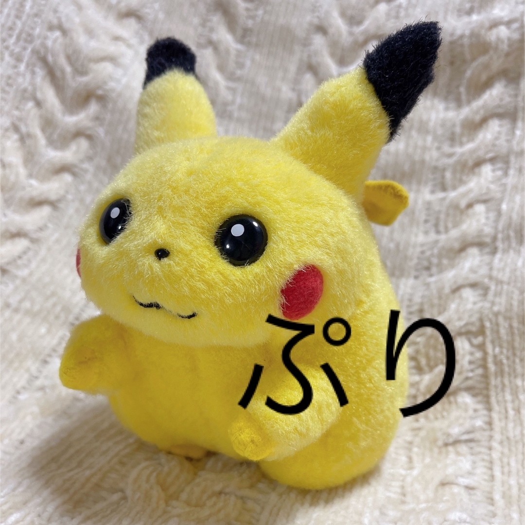 TOMY 初期ピカチュウ ぬいぐるみ 大小セット TOMY/トミー】貴重な初期
