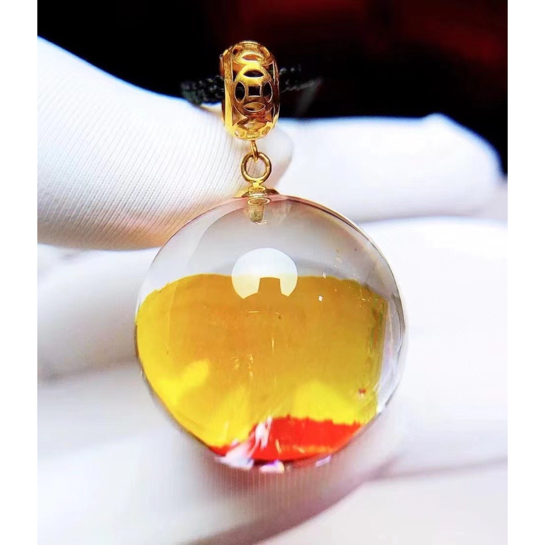 ⭐︎【高級】天然 アクアマリン ペンダントトップ k18 5.4g