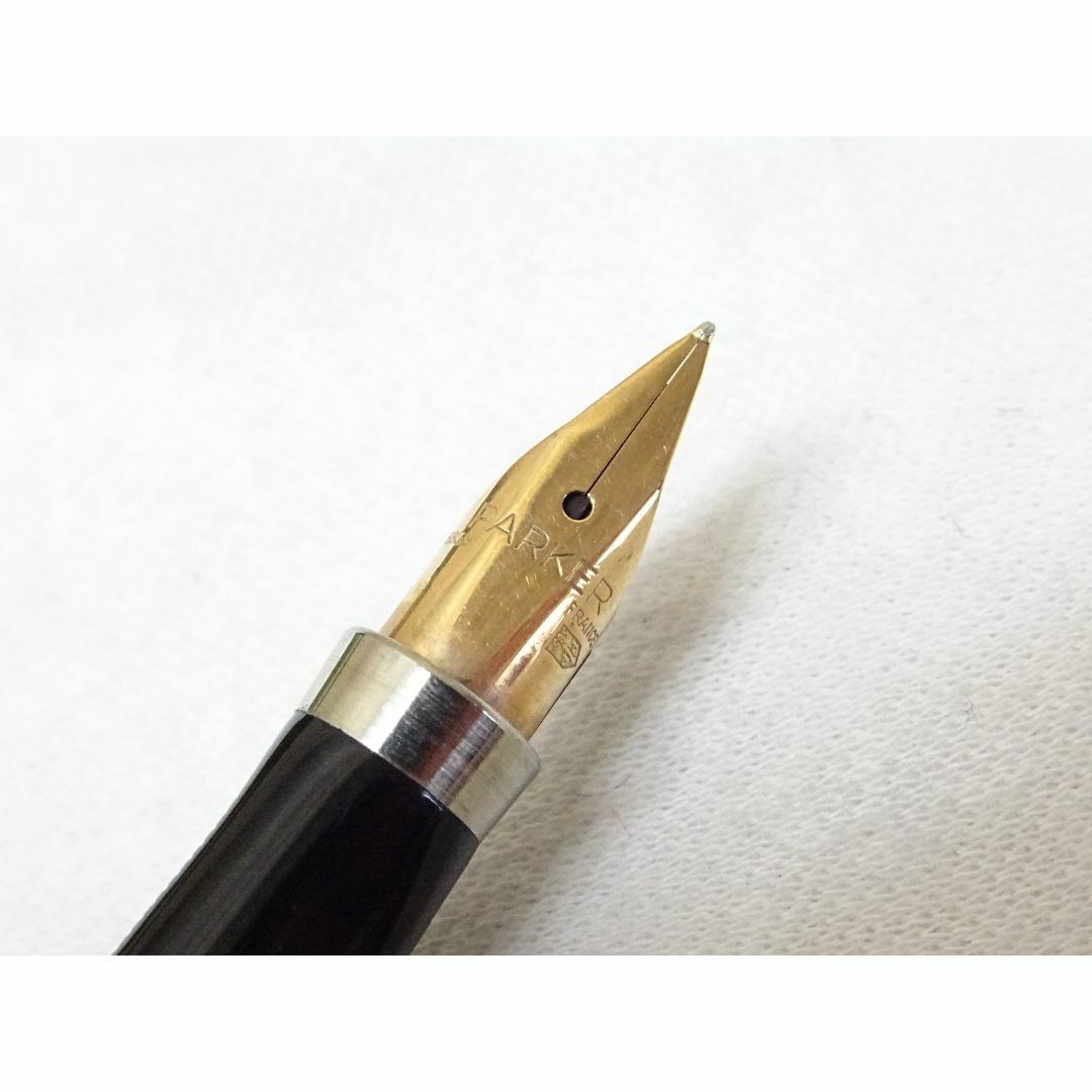 PARKER パーカー FRANCE ペン先14K POINT USA XF ゴールドカラー 金色