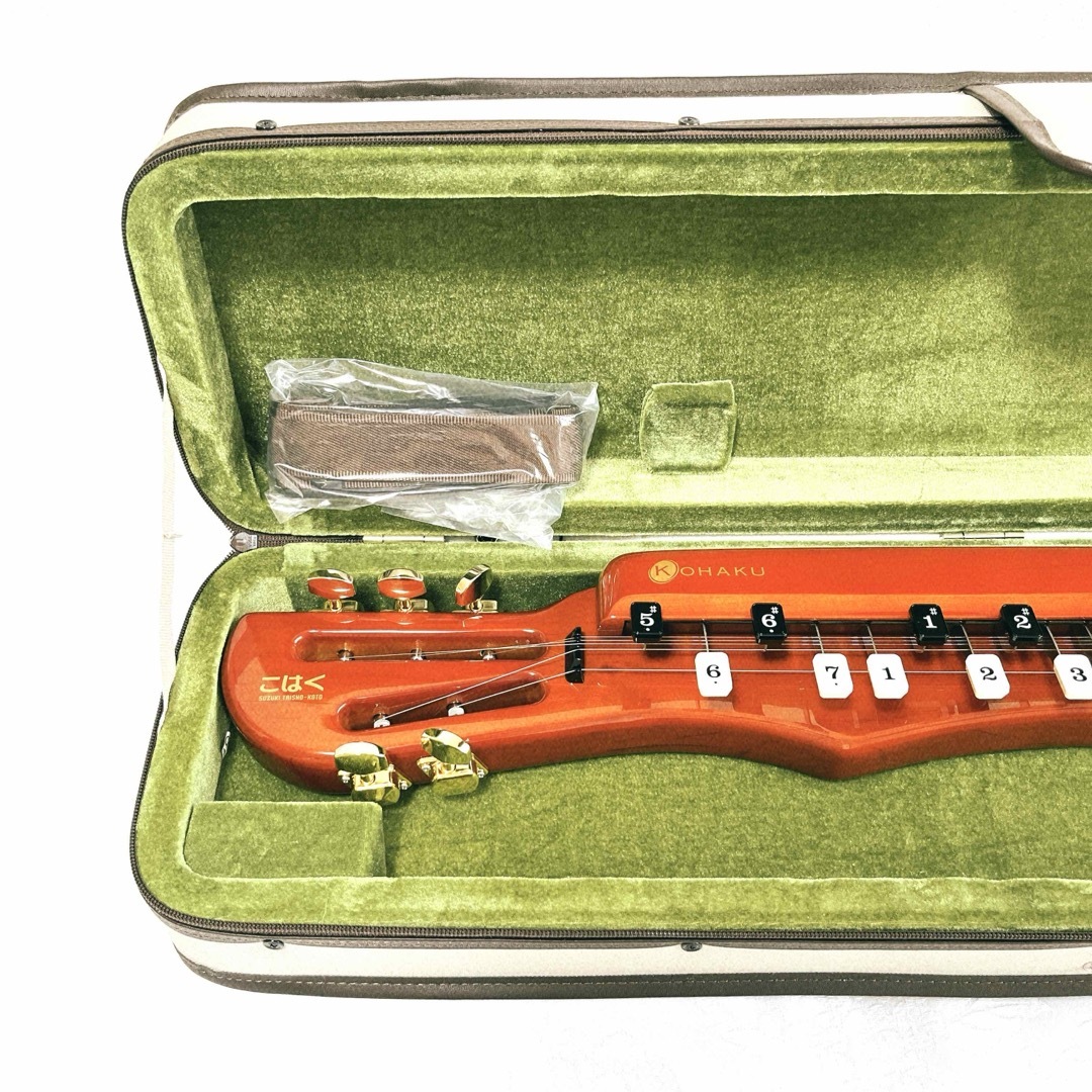SUZUKI スズキ 電気大正琴こはく KOHAKUCHK-1ソプラノ美品 SUZUKI