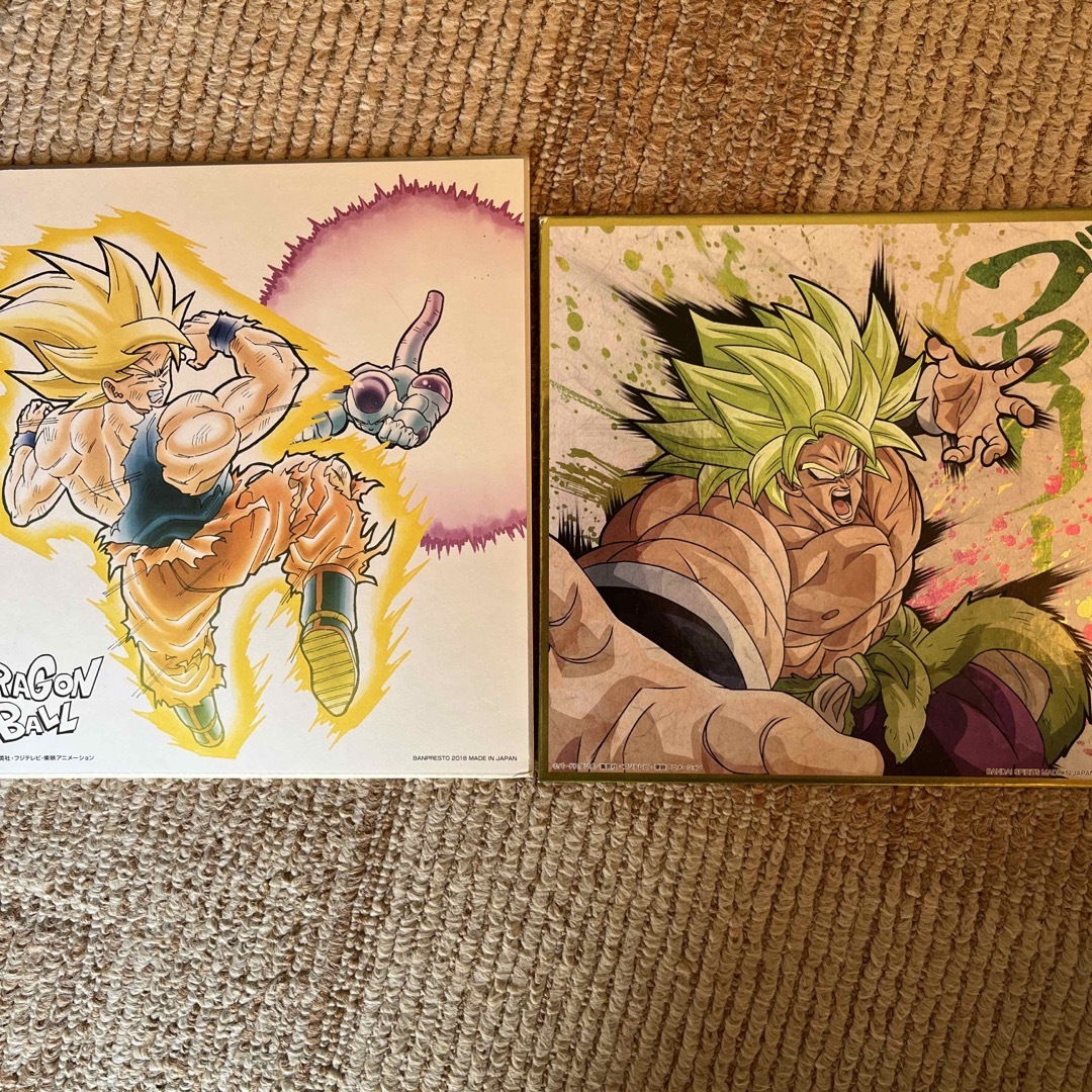 激レア】ドラゴンボール超 フルパワー ブロリー セル画アートシート