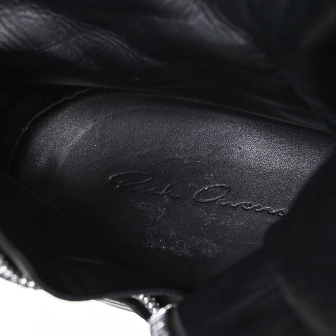 Rick Owens - Rick Owens サイドジップ コンバットブーツの通販 by