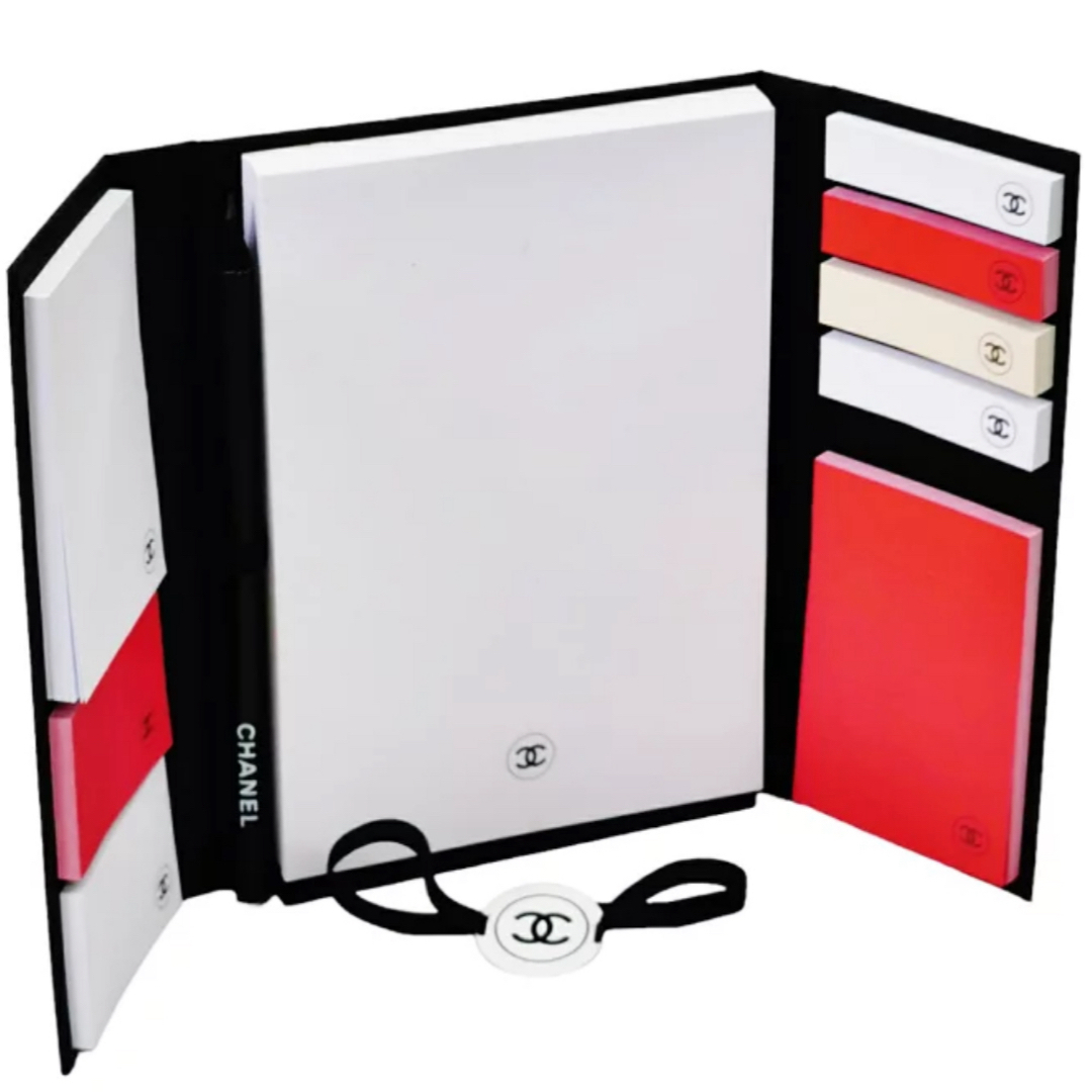 CHANEL メモノート&付箋紙&ペンシルセット