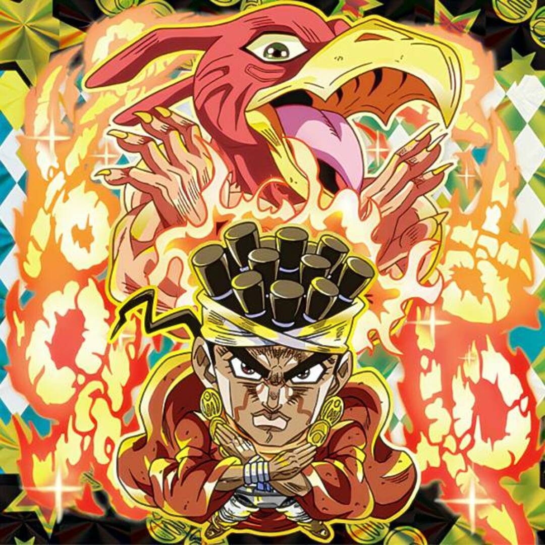 箔押し仕様] JO3-23 モハメド・アヴドゥル/マジシャンズレッド (JJR