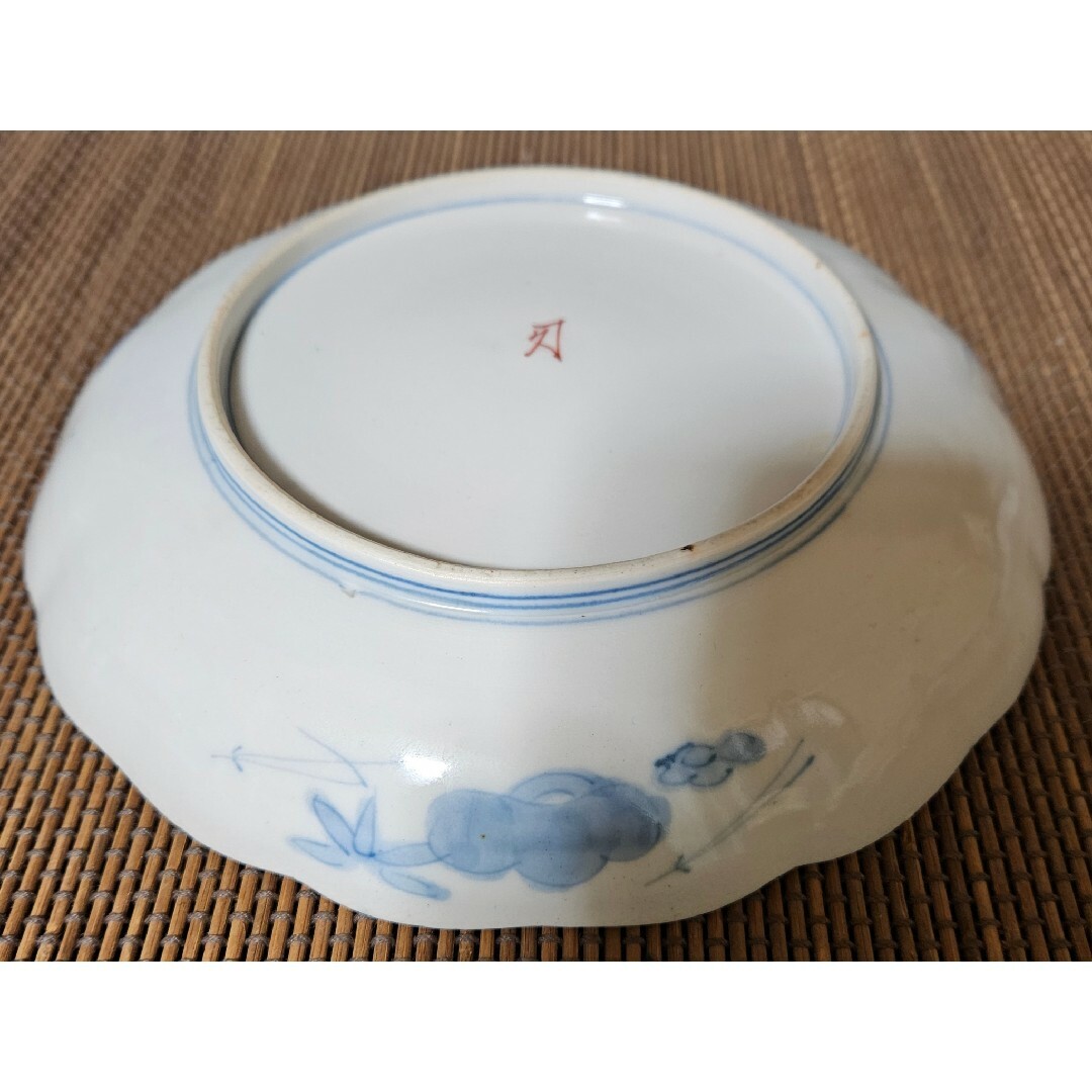 古伊万里 伊万里 江戸 中期 扇面 変形 皿 2客セット販売 【公式通販】