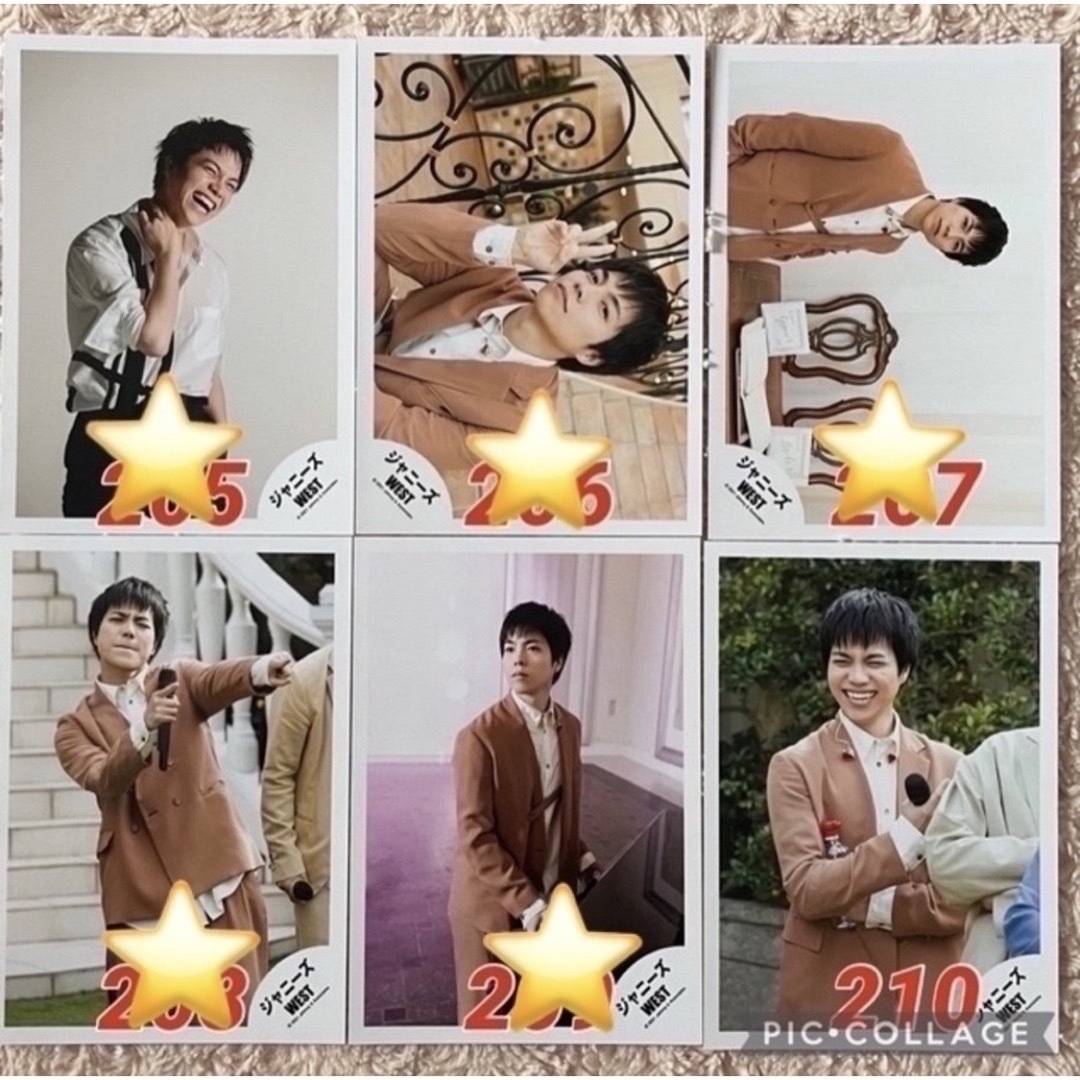 重岡大毅 公式写真 (値下げ可) 210枚セット WEST. 公式写真 重岡大毅