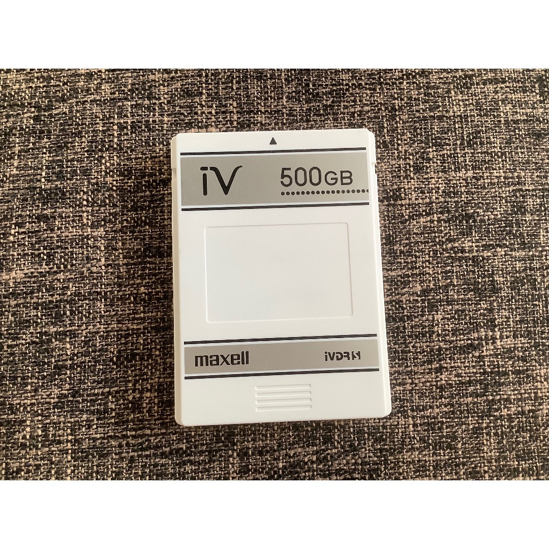 マクセル iVDR-s 500GB カセットHDD maxell iVDR-S 500GB 2個セット