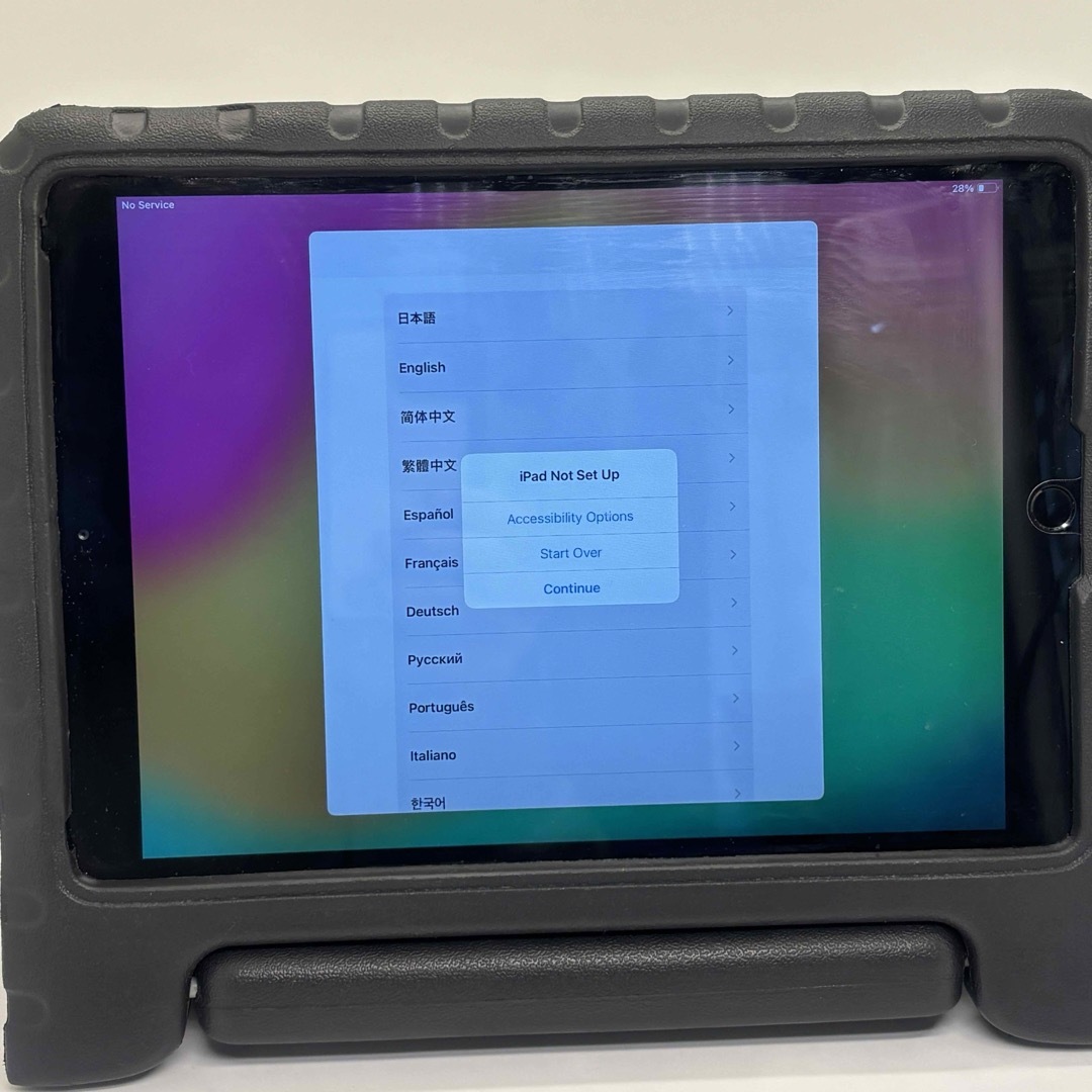 iPad - 美品/Apple iPad第7世代/32GB/スペースグレー/耐衝撃ケース/元