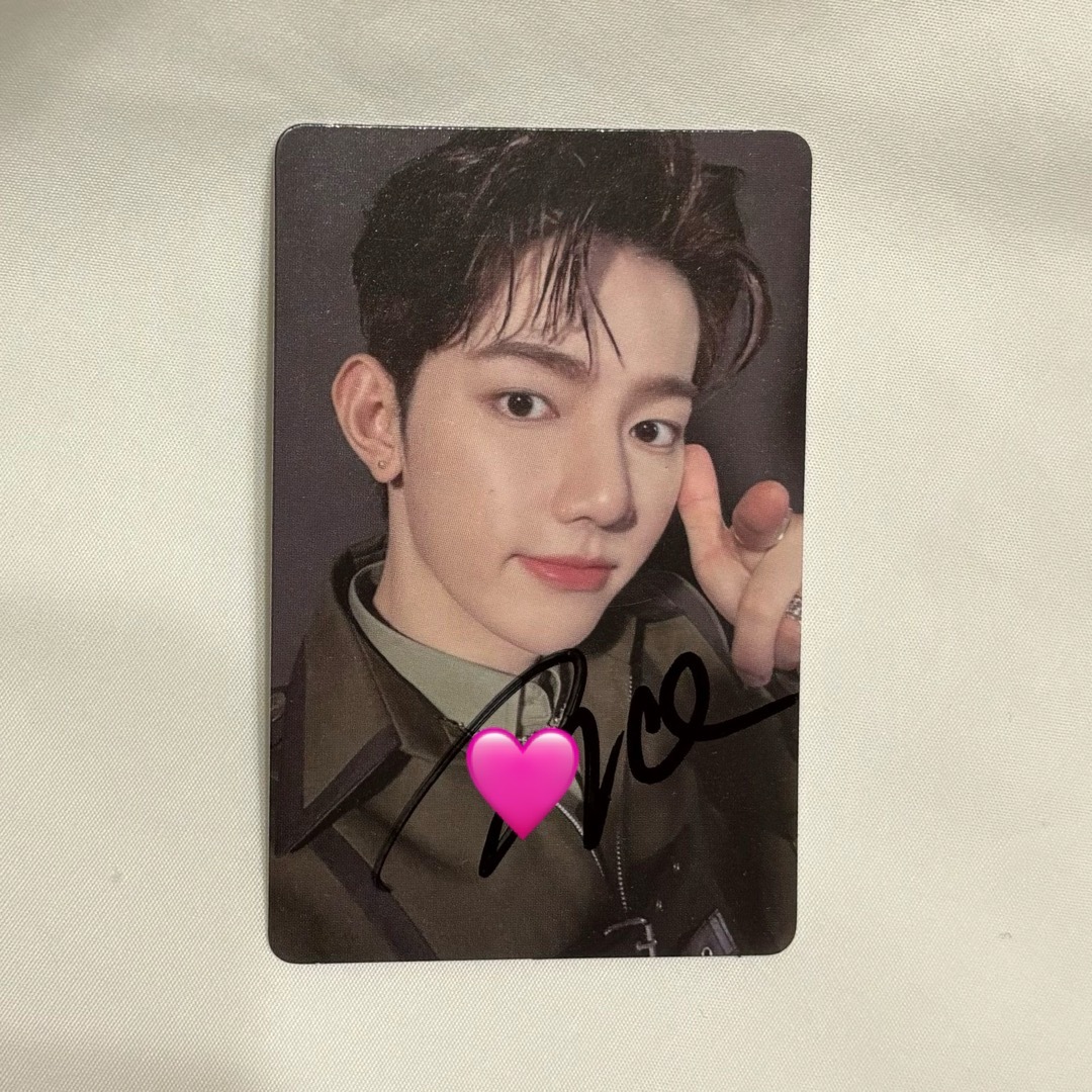 ZEROSEZONE トレカ ジャンハオ サイン ZEROBASEONE ゼベワン