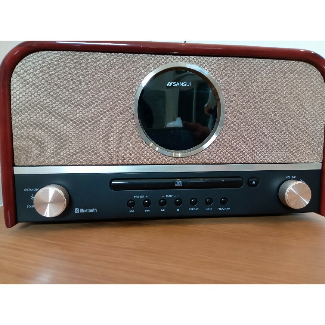 SANSUI CDステレオシステム SMS-800BT