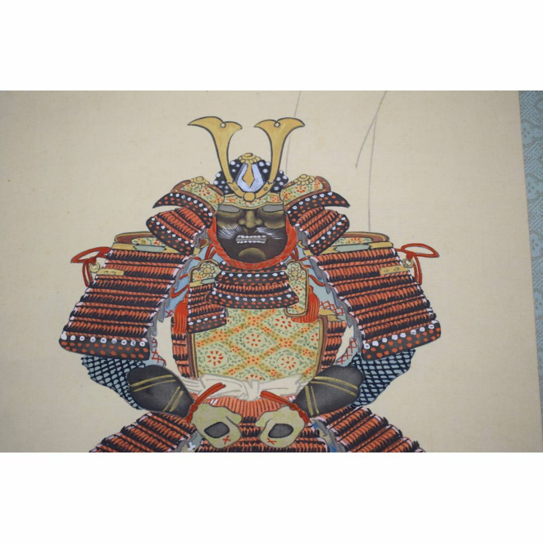 真作/鐡良/無/書/桐共箱付/布袋屋掛軸HH-676 真