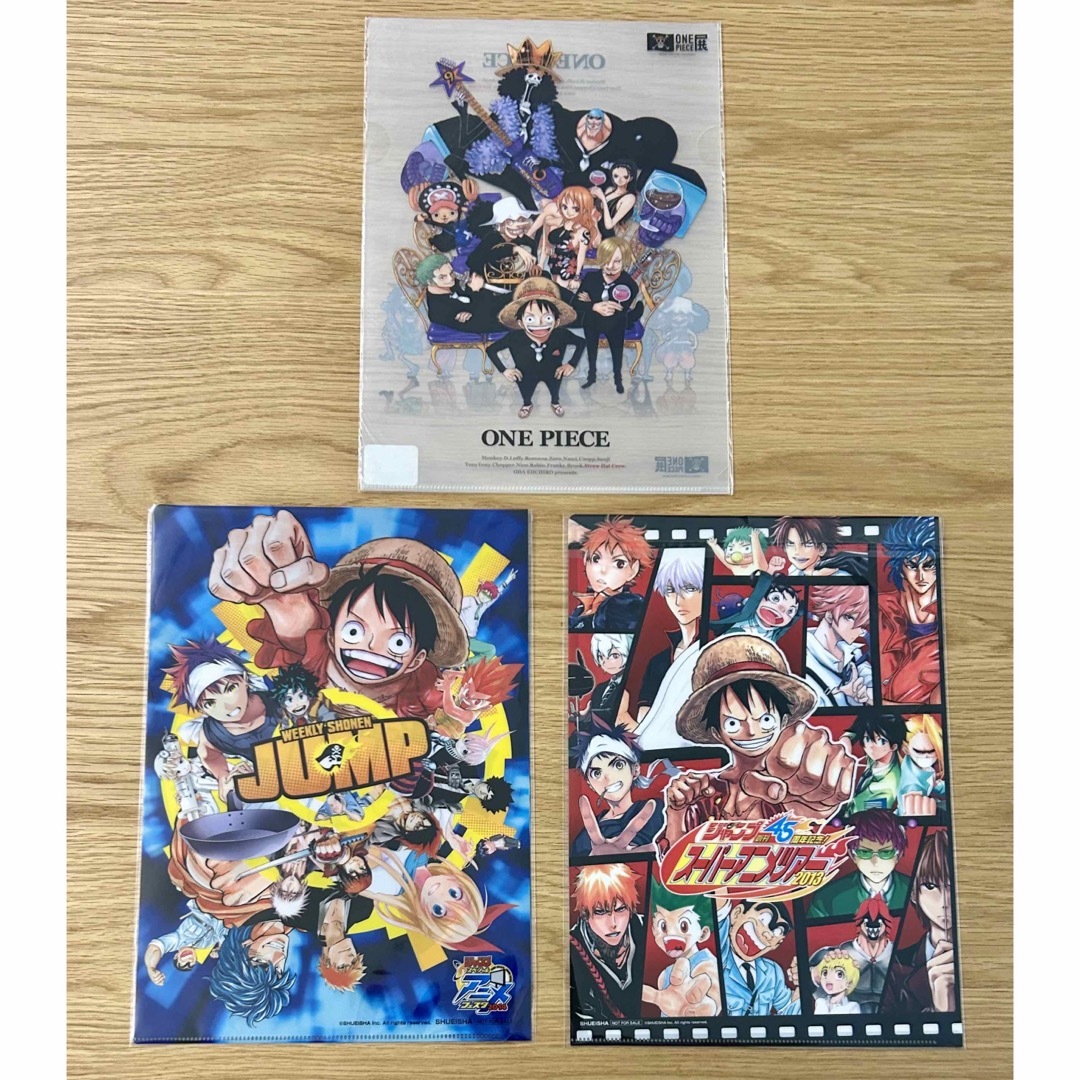 ワンピース×menu ミニクリアファイル』全種類 フルコンプセット 当選品