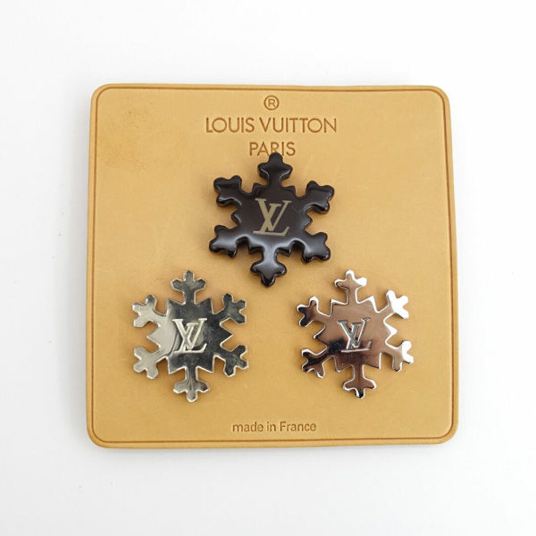 Louis Vuitton 雪の結晶ブローチ ピンバッジ